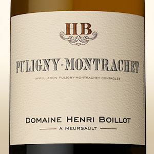Puligny montrachet Domaine Henri Boillot（ワイン）
